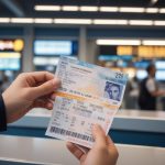 Распечатка авиабилета для регистрации на рейс